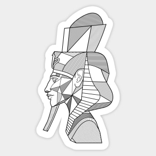 Akhenaten Egypt Pharaoh Sticker